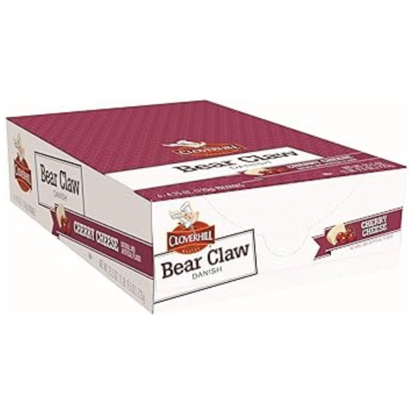 Bear Claw Cherry Cheese Danish