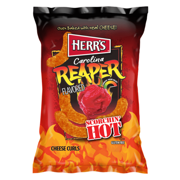 Carolina Reaper Cheese Curls