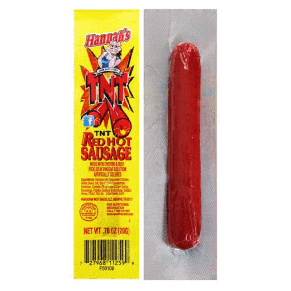 TNT Red Hot Sausage No Pork 2/1