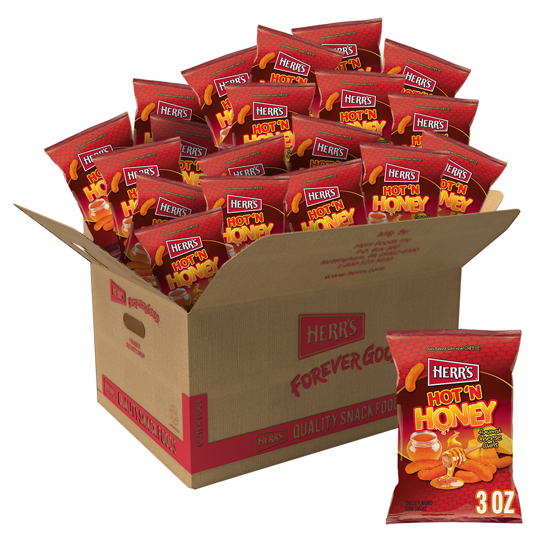 Hot & Honey Cheese Curls