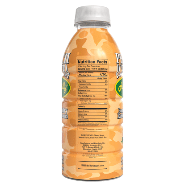 Peach Iced Tea 16.9oz
