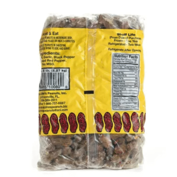 Cajun Jumbo Boiled Peanuts - 5lbs