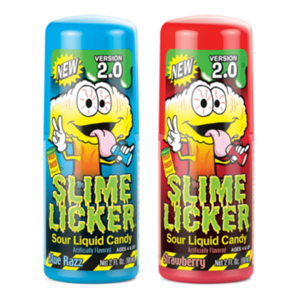 2.0 Sour Rolling Liquid Candy Blue Razz & Strawberry