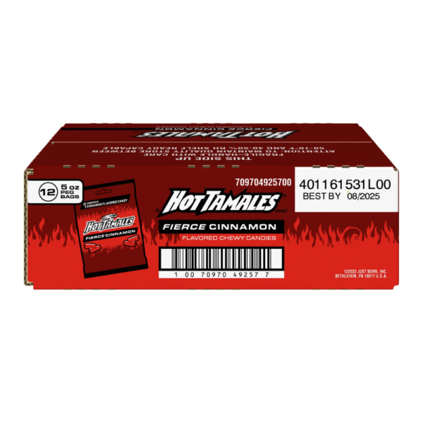 Mike & Ike Hot Tamales Fierce Cinnamon Peg Bag