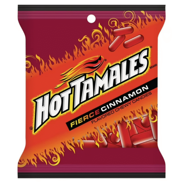 Mike & Ike Hot Tamales Fierce Cinnamon Peg Bag