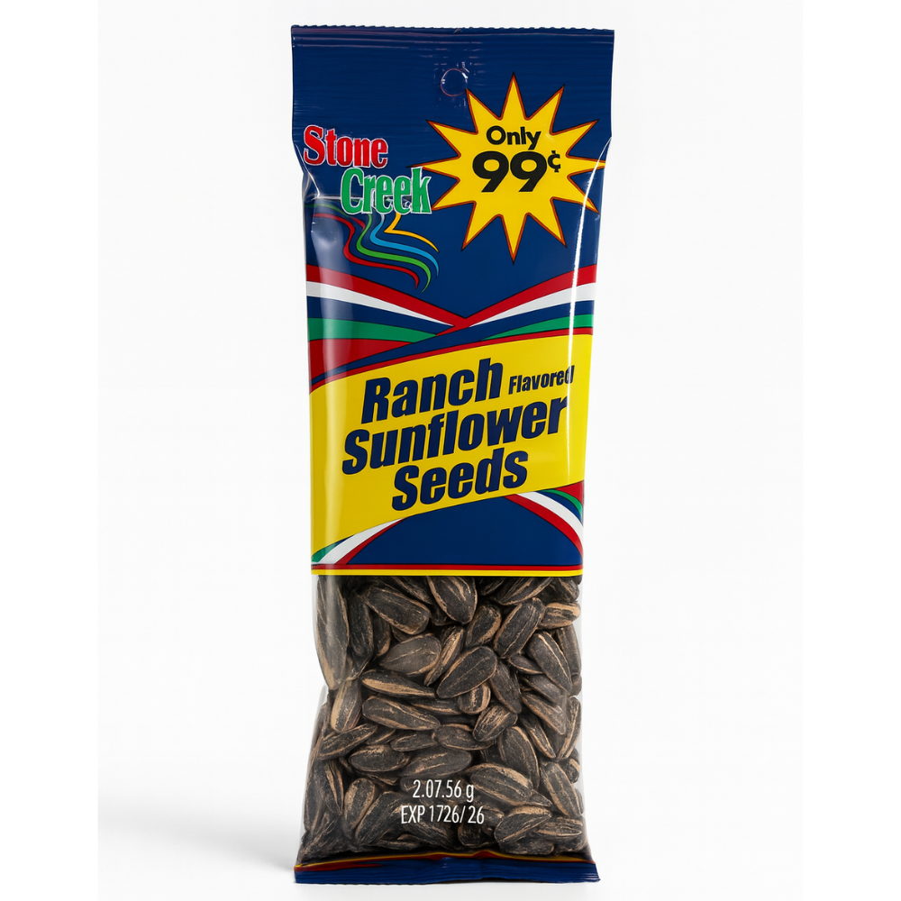 Ranch Flavored Sunflower Seeds