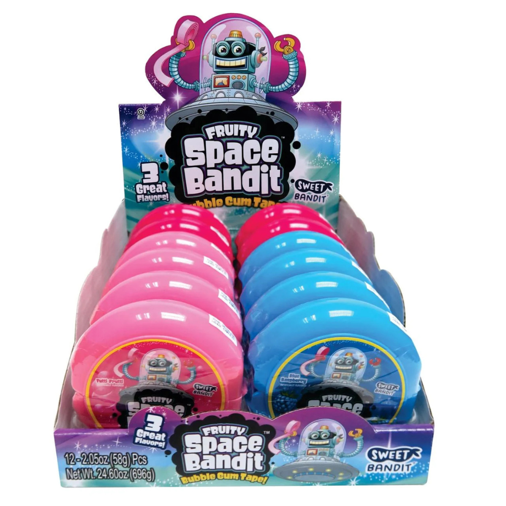 Fruity Space Bandit Bubble Gum
