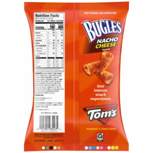 Toms Bugles Nacho Cheese