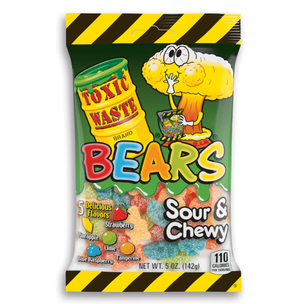 Toxic Waste Sour Bears Candy