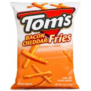 Tom's Bacon Cheddar Fries, 6 Ounce