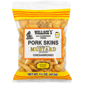 Pork Skins Mustard