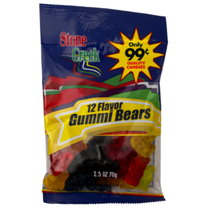 Stone Creek 12 Flavor Gummi Bears ¢99