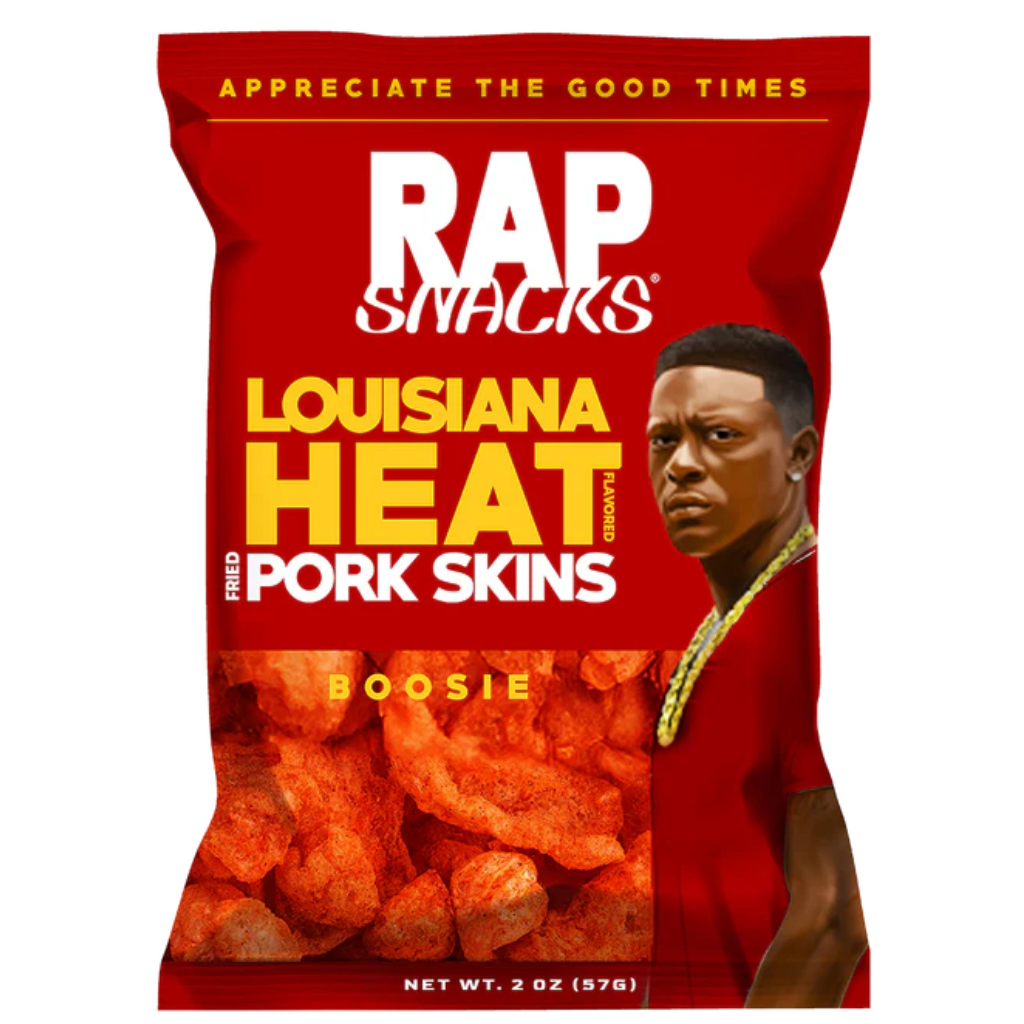 Rap Snacks Boosie "Louisiana Heat" Pork Skins
