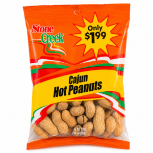 Stone Creek Cajun Hot Peanuts $1.99